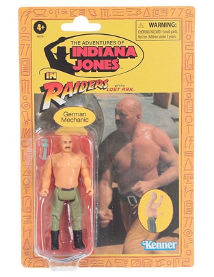 Figura de acción articulado Indiana Jones German Mechanic Hasbro