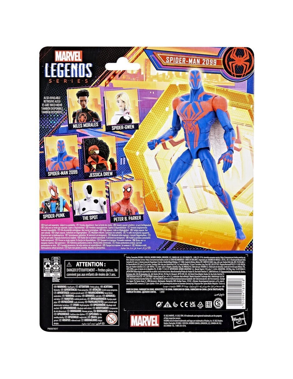 Figura de acción Marvel Spider-Man 2099 Collectors 7