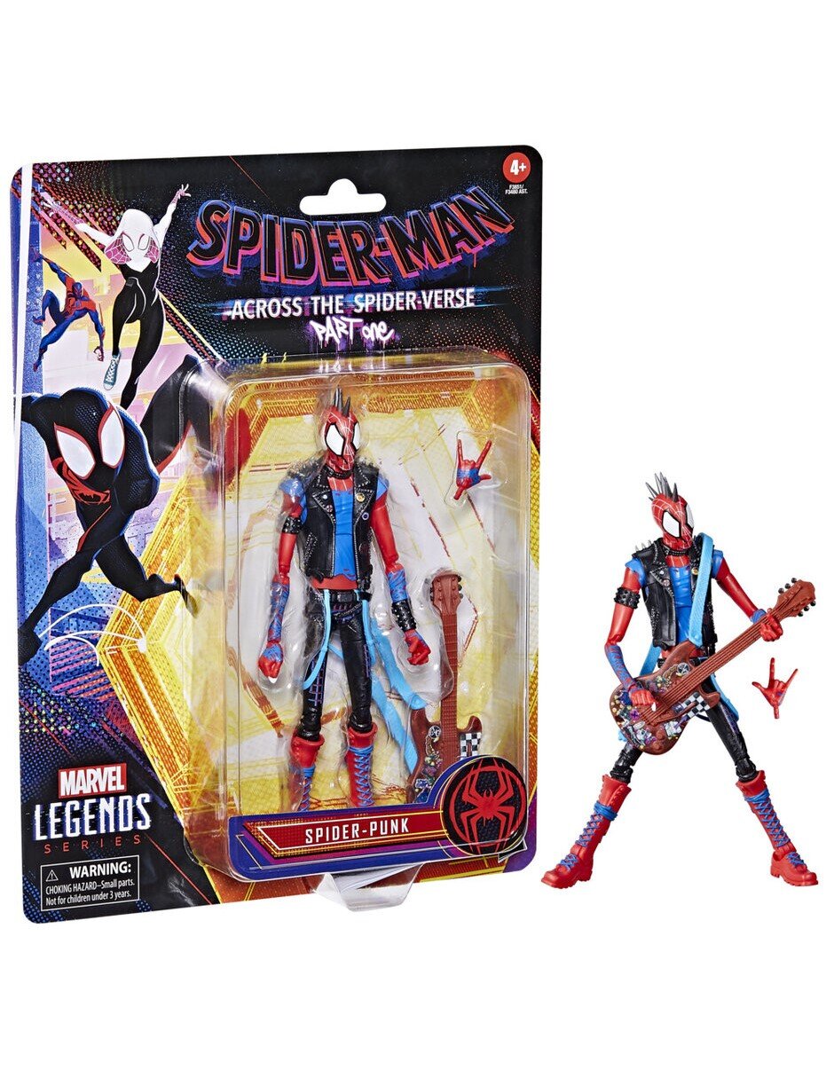 Figura de acción Marvel Spider-Punk Legend Figura de acción Marvel Spider-Punk Legend