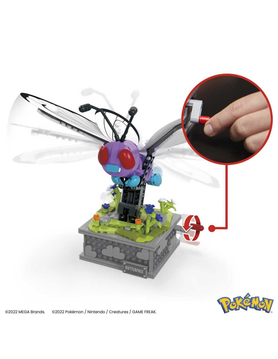 Pokémon Motion butterfree de colección HKT22