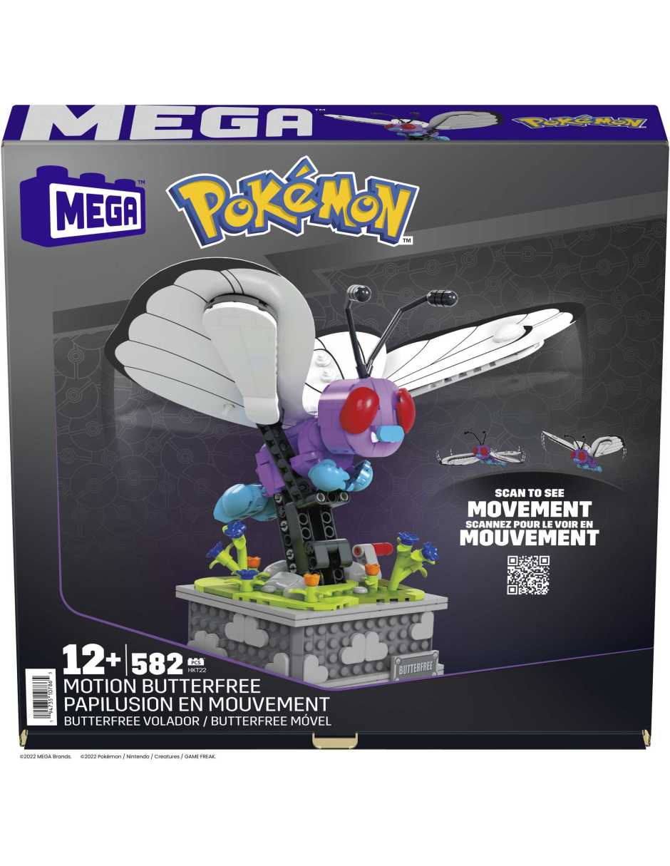Pokémon Motion butterfree de colección HKT22 6