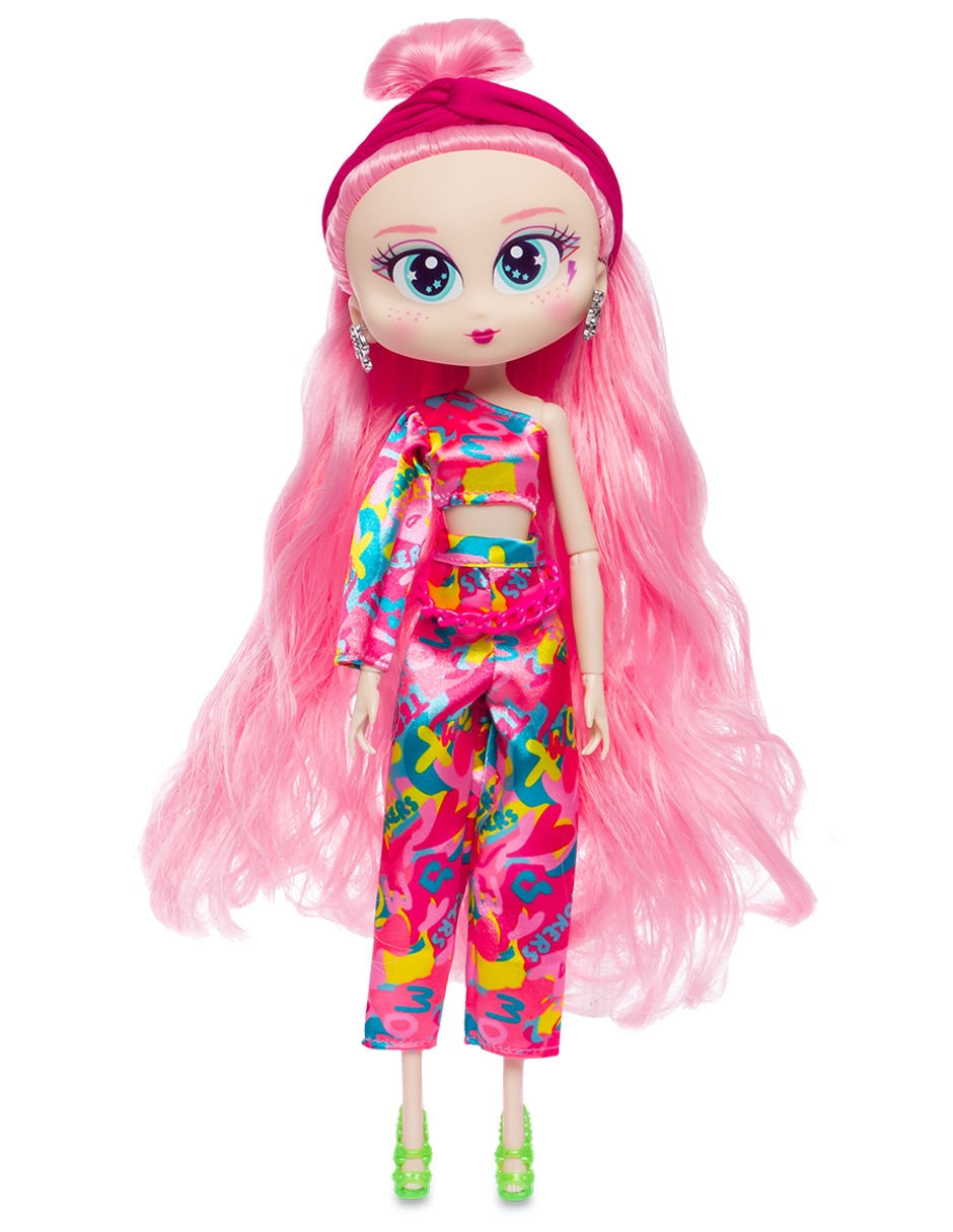 Ropa y accesorio de muñeca Conjunto blusa y pantalón estampado Distroller