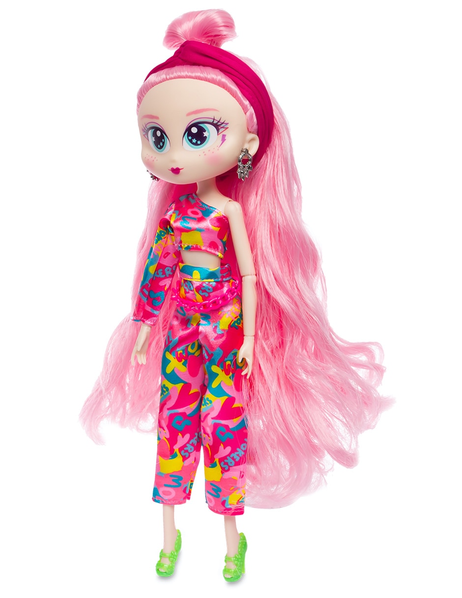 Ropa y accesorio de muñeca Conjunto blusa y pantalón estampado Distroller