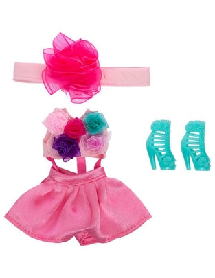Ropa y accesorio de muñeca Conjunto Floral Rosa Distroller