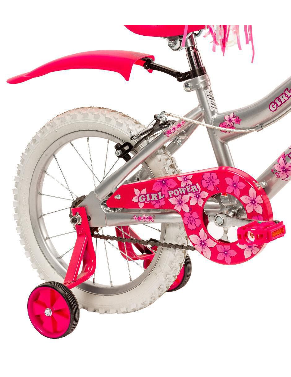 Bicicleta infantil rodada 16 Girl Power para niña 3
