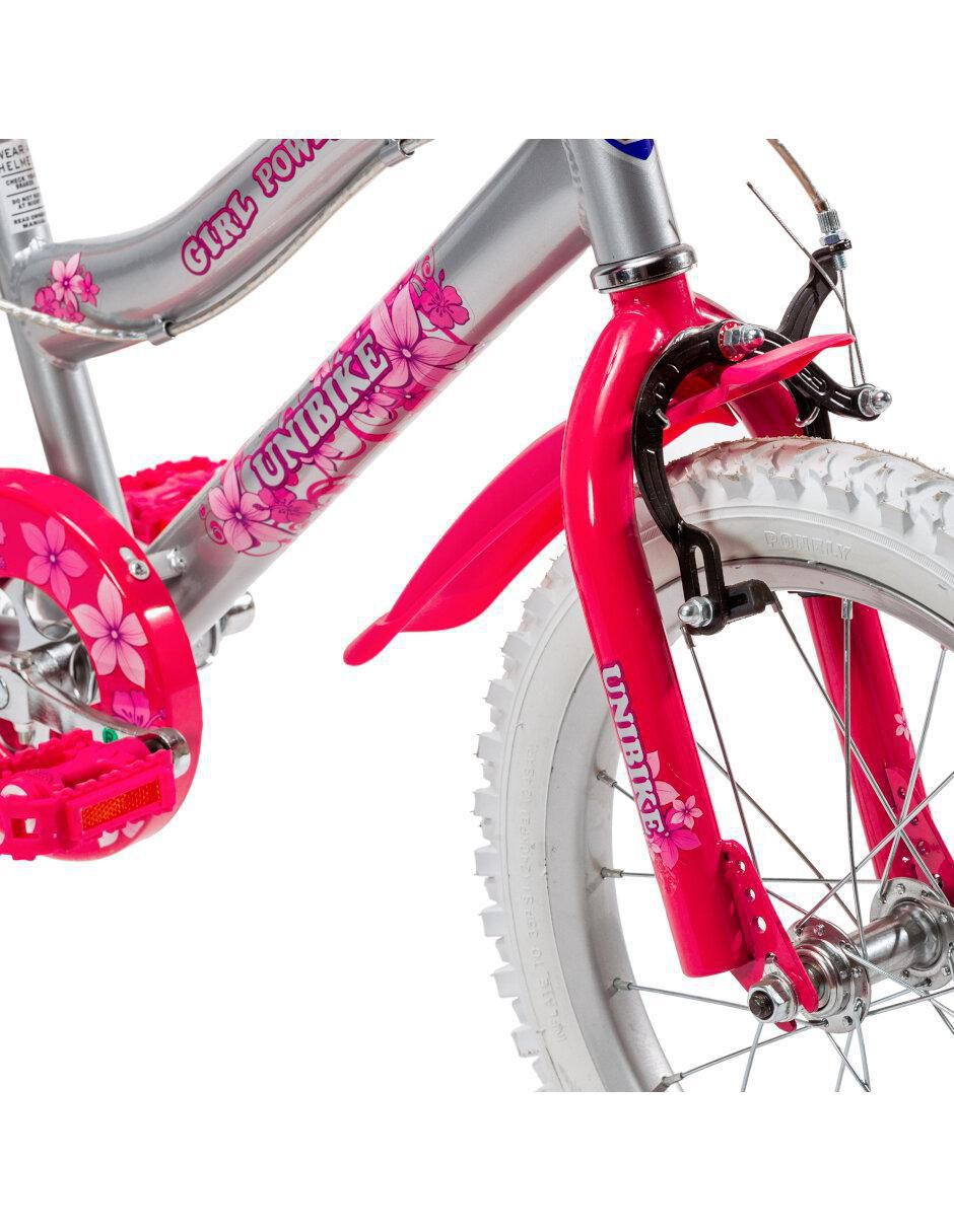 Bicicleta infantil rodada 16 Girl Power para niña 2