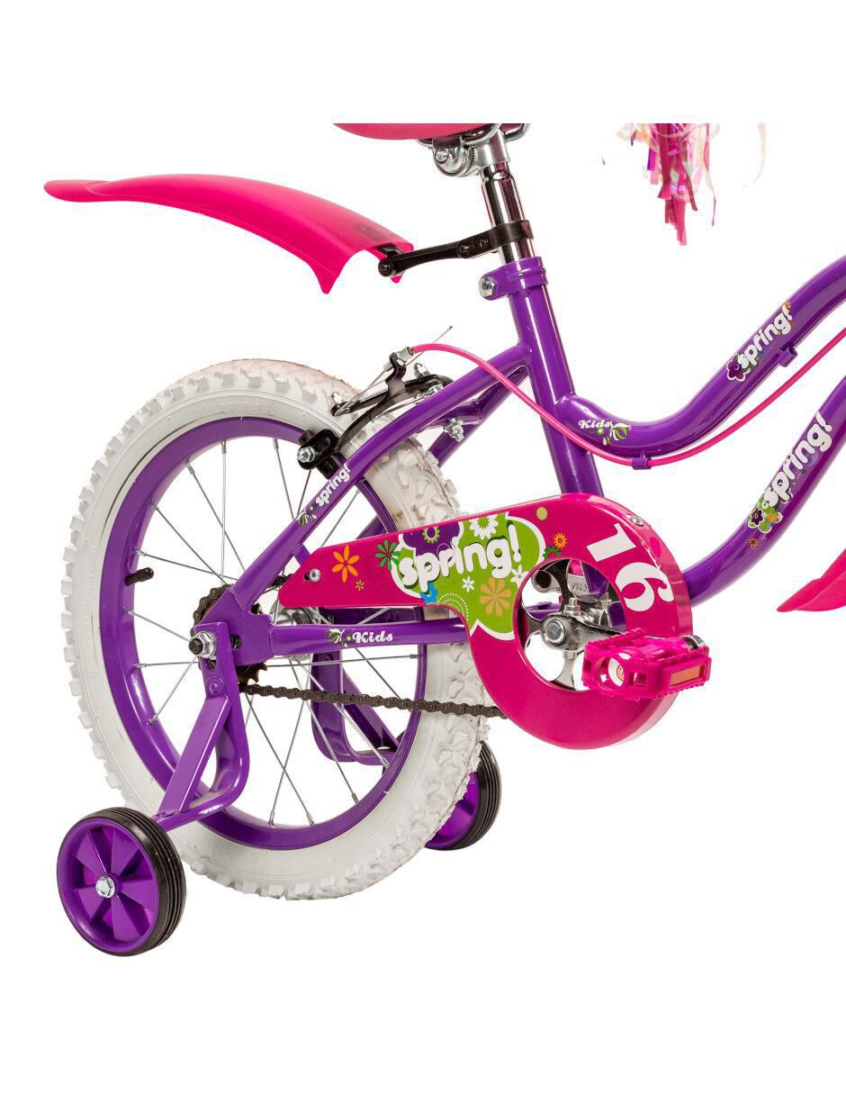 Bicicleta infantil rodada 16 Spring para niña 4