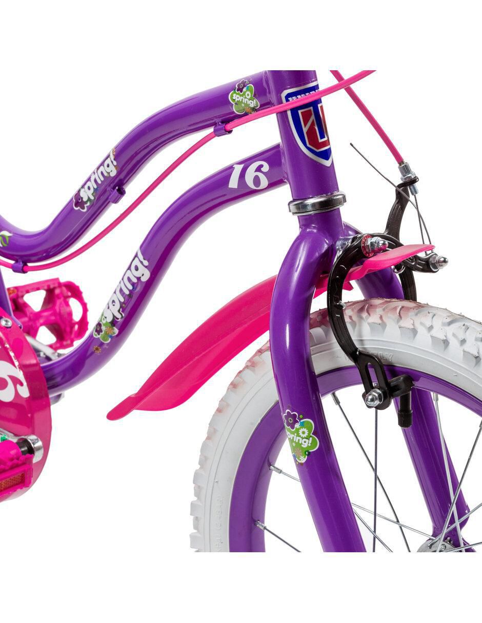 Bicicleta infantil rodada 16 Spring para niña Bicicleta infantil rodada 16 Spring para niña