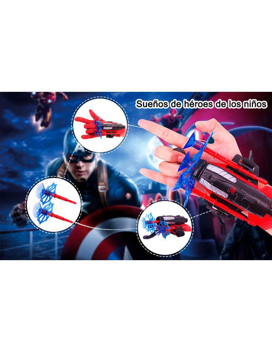Set de accesorios para disfraz de spider-man