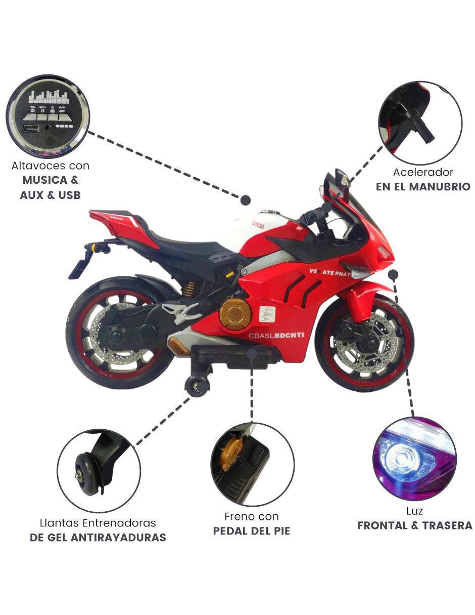 Moto montable recargable para niño 4