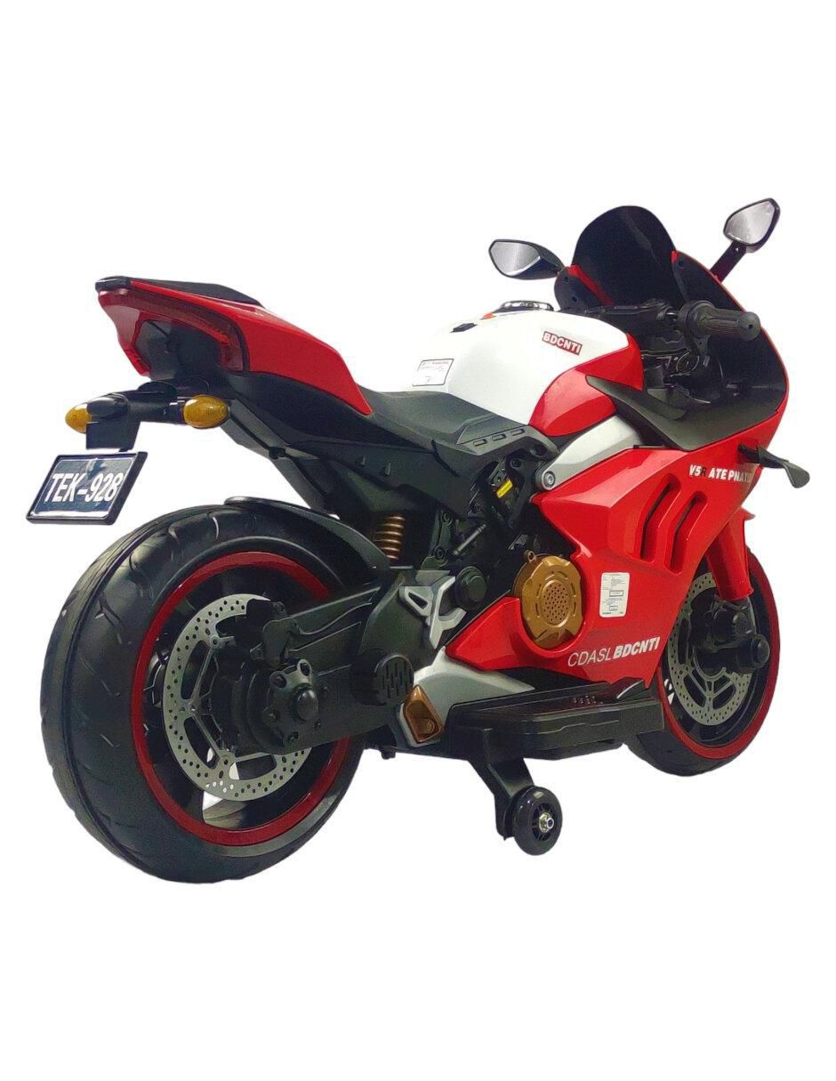 Moto montable recargable para niño 6
