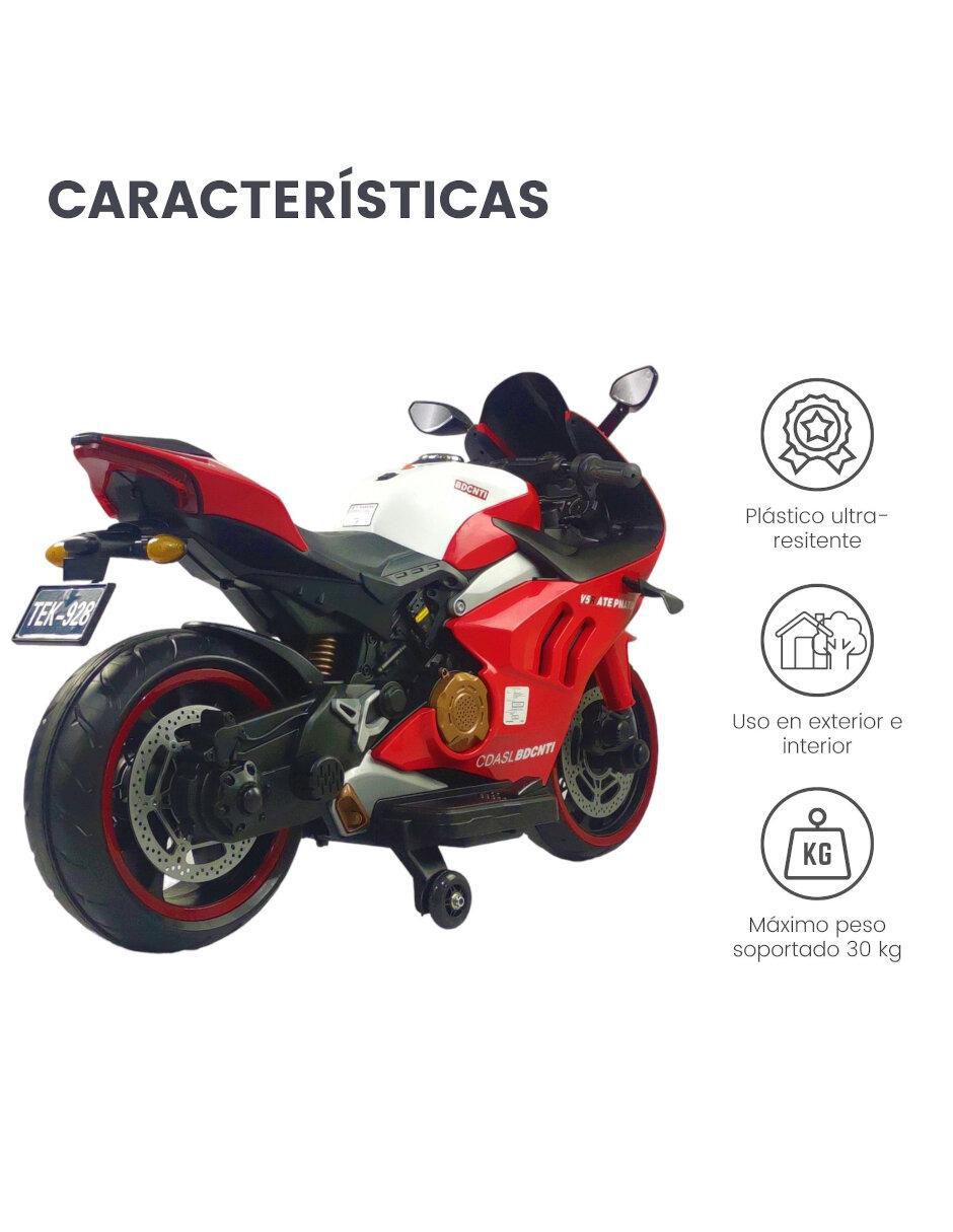 Moto montable recargable para niño 7