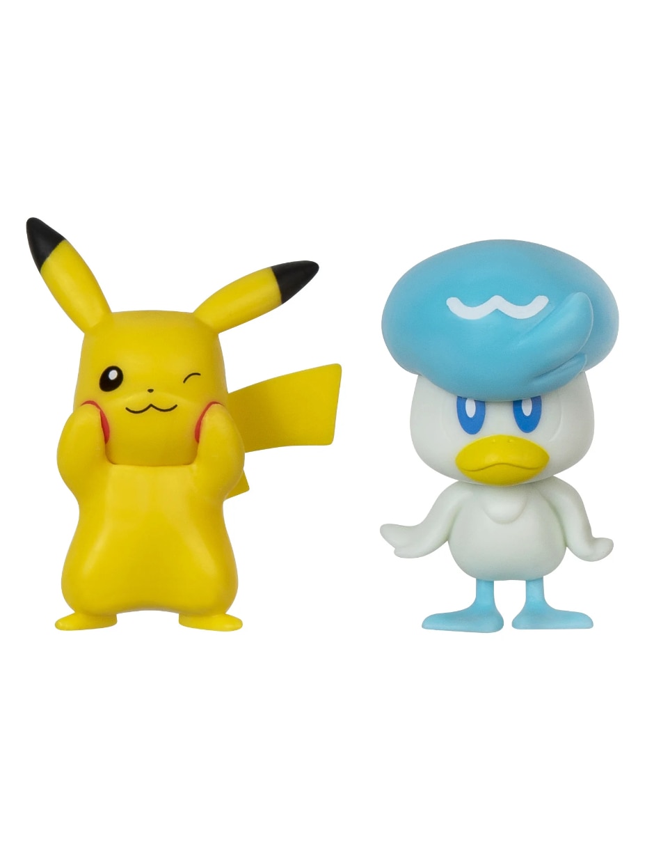 Set figuras acción articulada Pokémon Pikachu y Quaxly Collectors Set figuras acción articulada Pokémon Pikachu y Quaxly Collectors