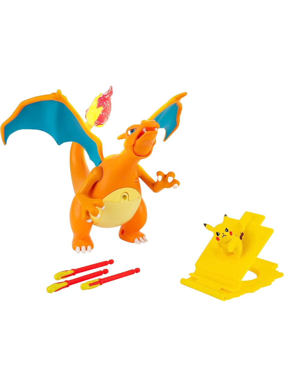 Set figuras acción Pokémon Deluxe Con movimiento y sonido
