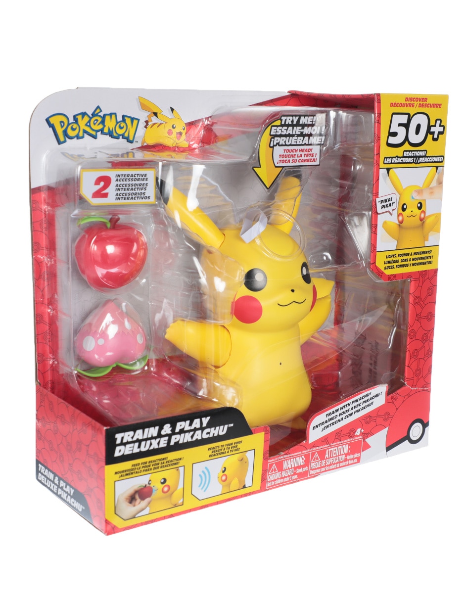 Figura de acción articulada Pokémon Pikachu Deluxe Con sonido 2