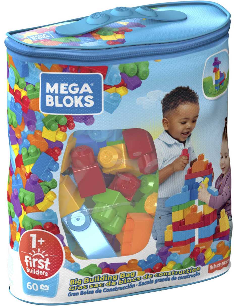 Mega Block Gran Bolsa De Construcción DCH55 First Builders 11