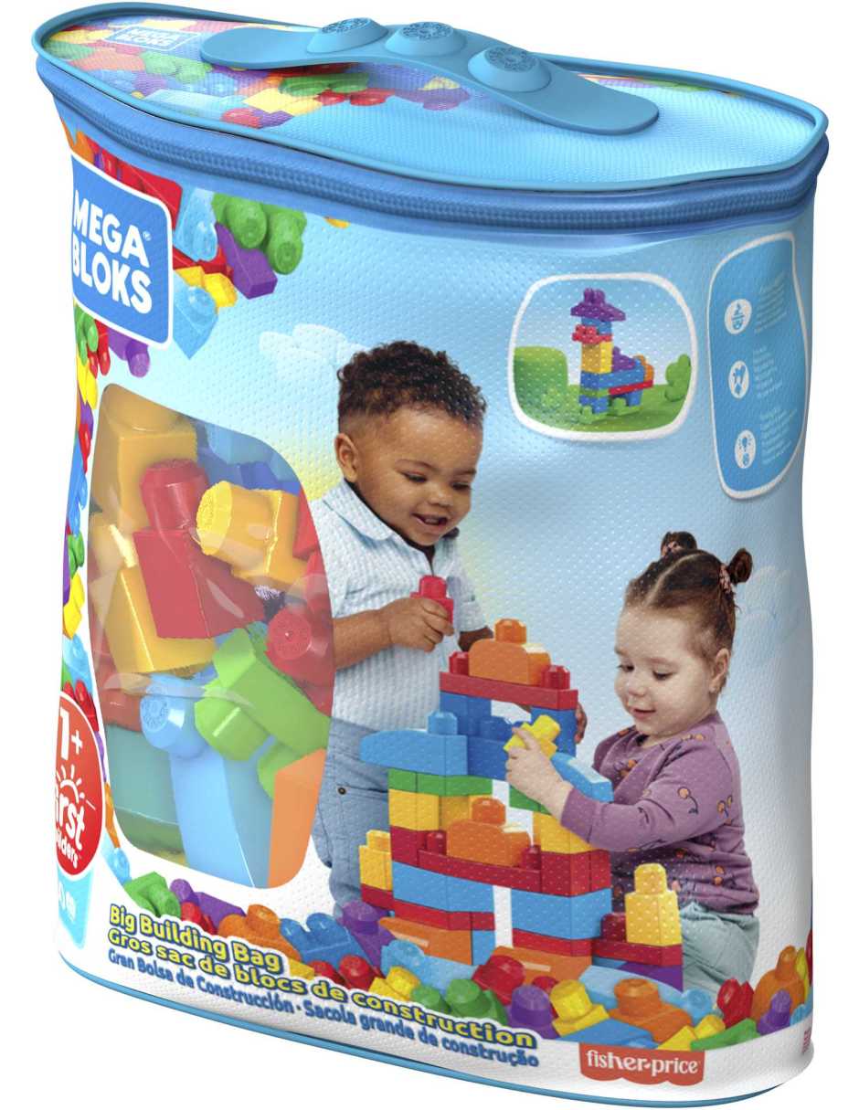Mega Block Gran Bolsa De Construcción DCH55 First Builders 2
