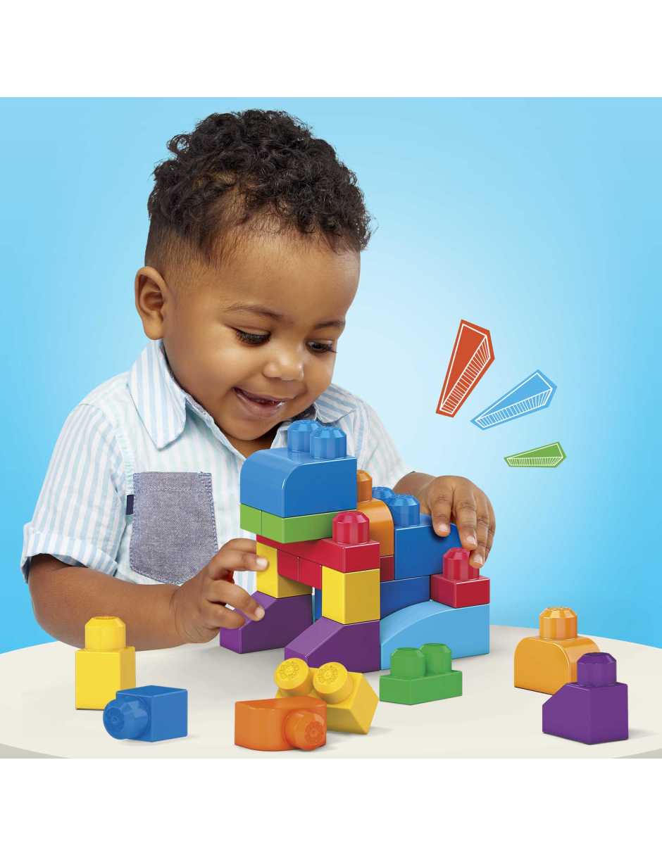 Mega Block Gran Bolsa De Construcción DCH55 First Builders 6