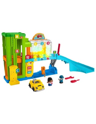 Garage De Vehículos Little People juego didáctico infantil unisex Garage De Vehículos Little People juego didáctico infantil unisex