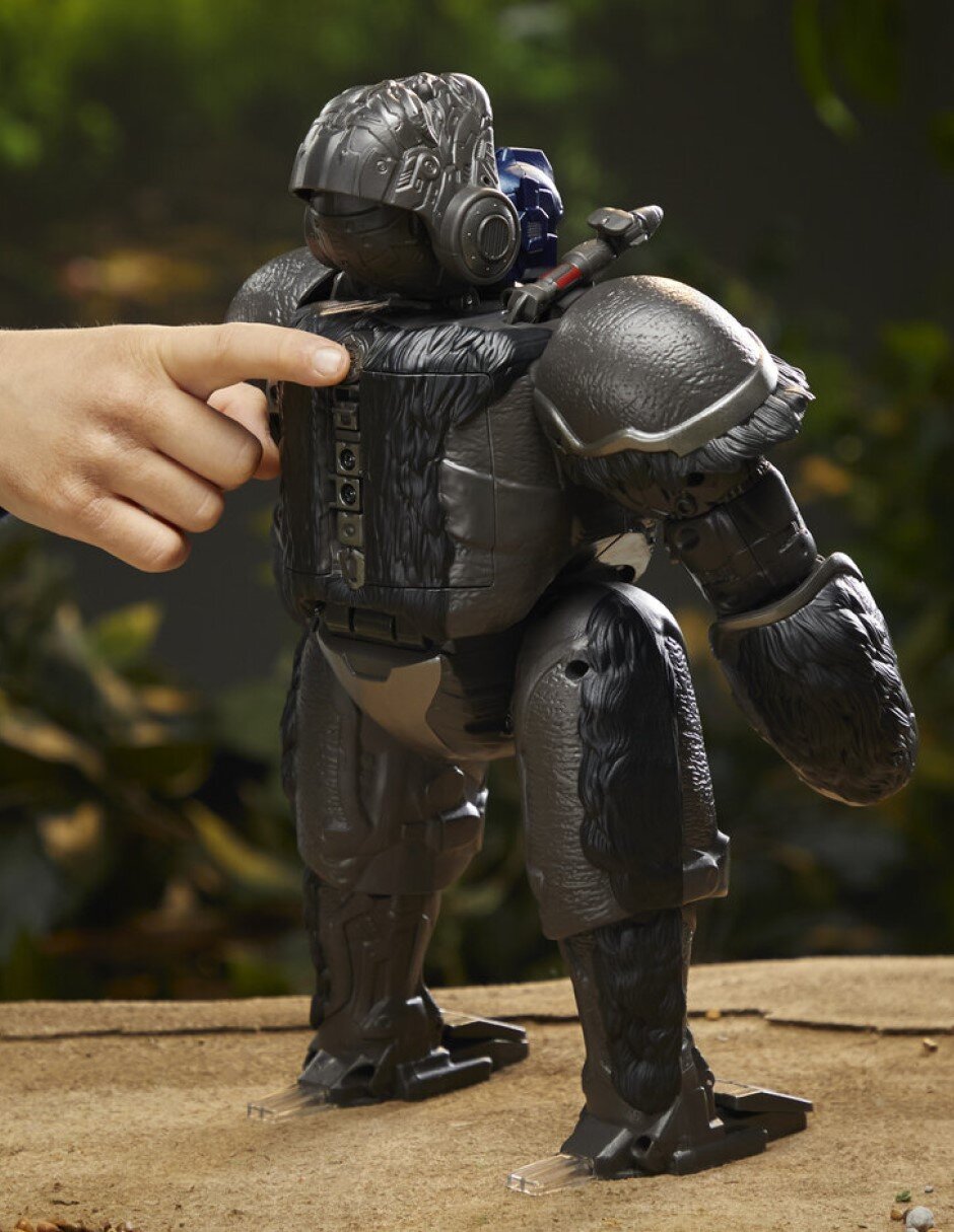 Figura de acción Transformers Rise Of The Beasts Hasbro con movimiento y sonido articulada