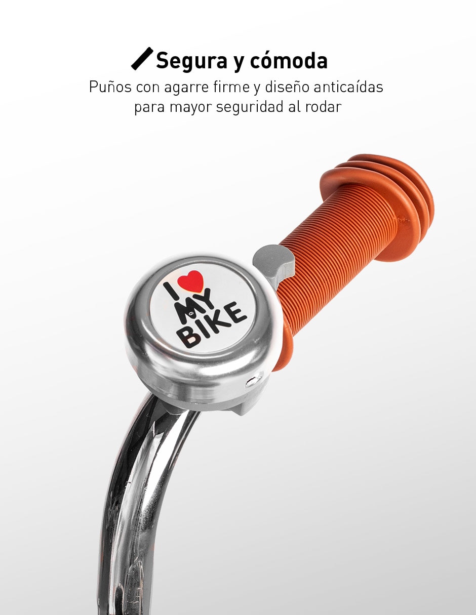 Bicicleta infantil Turbo rodada 16 para niña