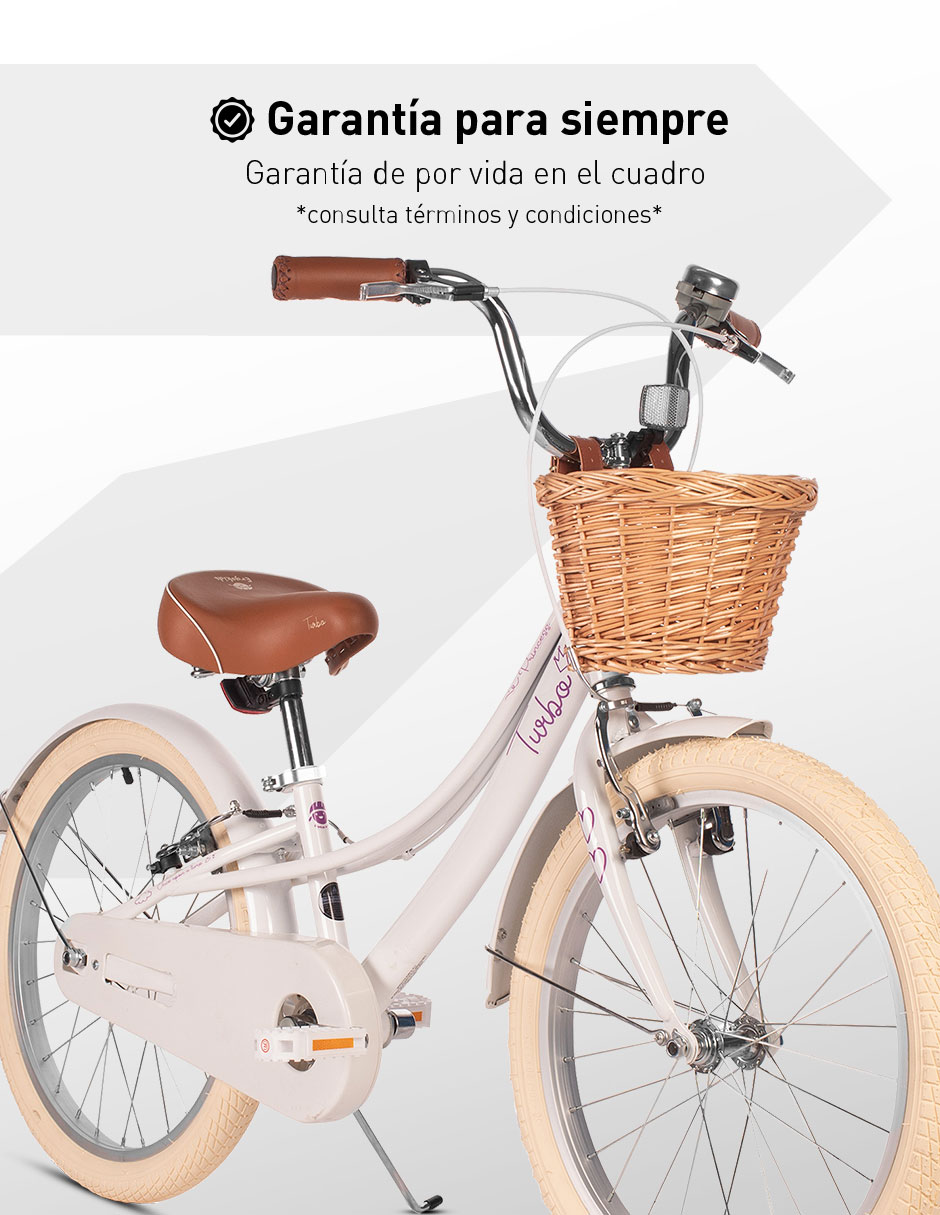 Bicicleta infantil Turbo rodada 20 para niña