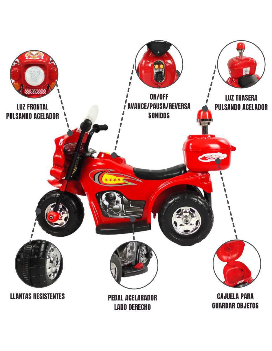 Moto montable recargable 7