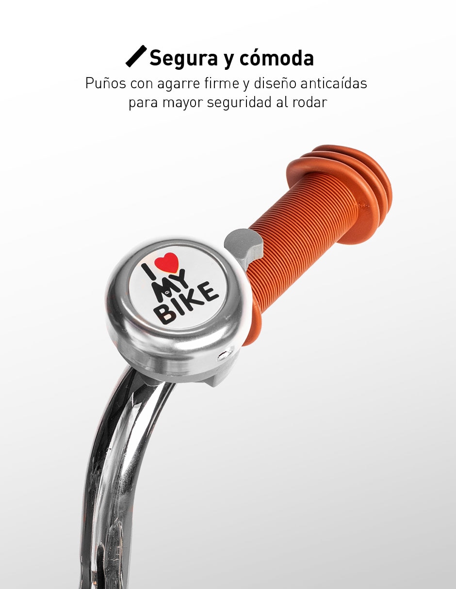 Bicicleta infantil Turbo rodada 16 para niña