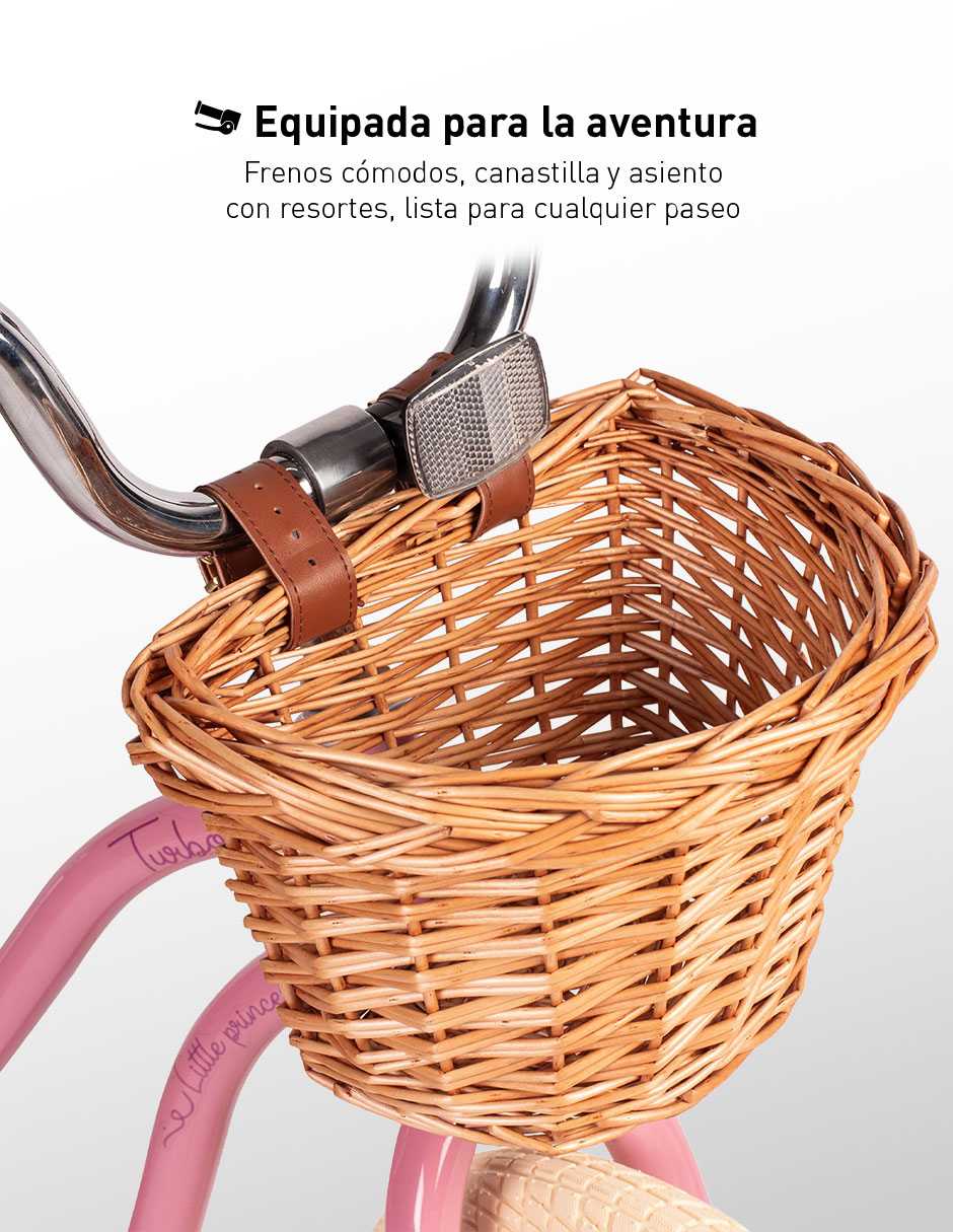 Bicicleta infantil Turbo rodada 16 para niña
