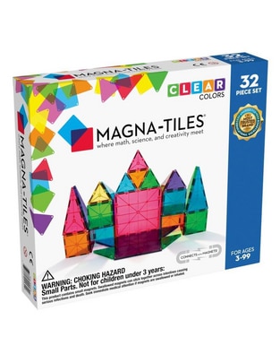 Magna Tiles Original 2132 Clear Colors