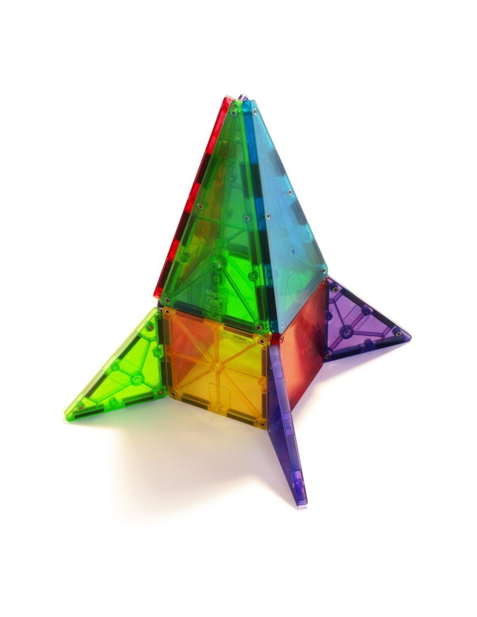 Magna Tiles Original 2132 Clear Colors 3