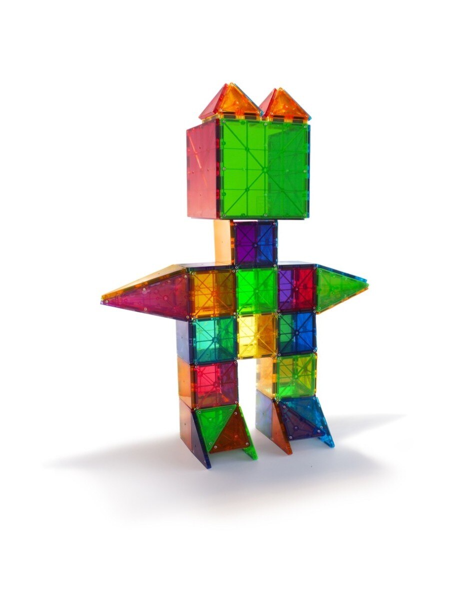 Magna-Tiles Original 4300 Clear Colors 3