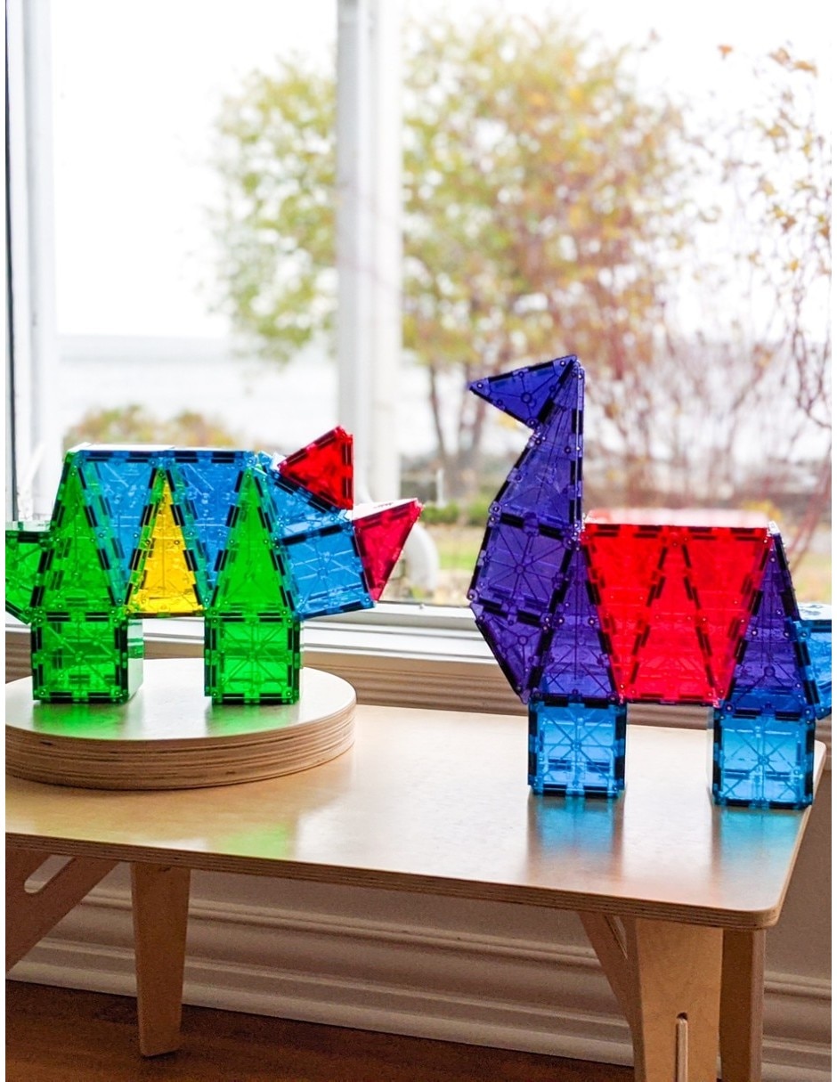 Magna-Tiles Original 4300 Clear Colors 6