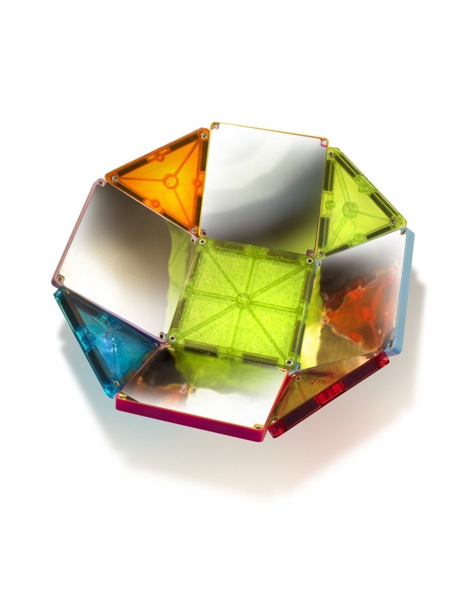 Magna-Tiles Stardust Set 15 Pzas 18915 Mixed Colors 4