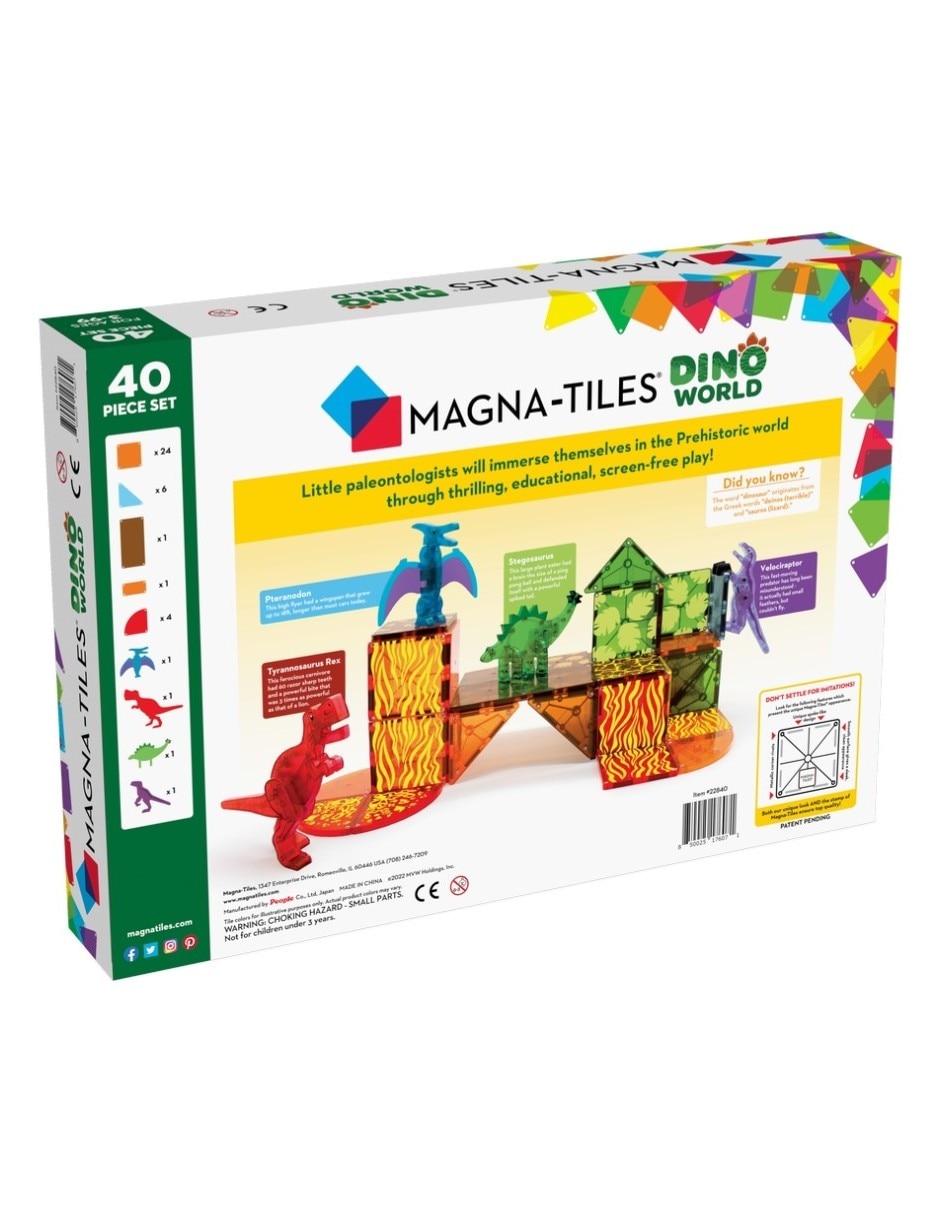 Magna-Tiles Dino World 7
