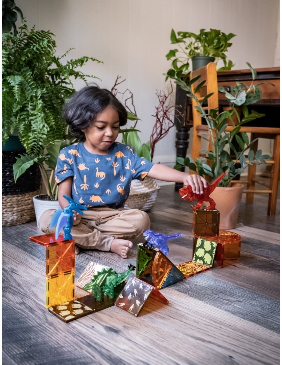 Magna-Tiles Dino World 3