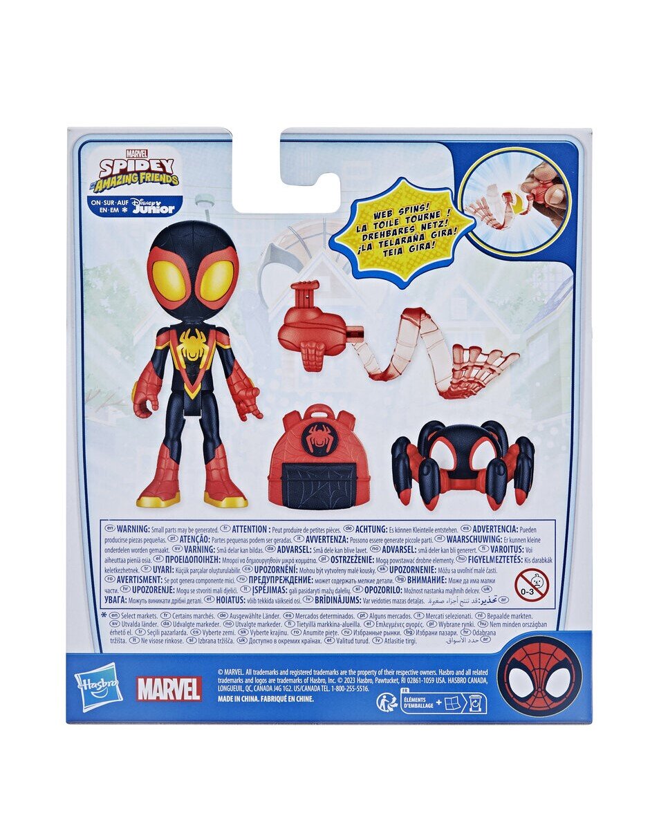 Figura de acción Spidey and His Amazing Friends Miles Morales collectors