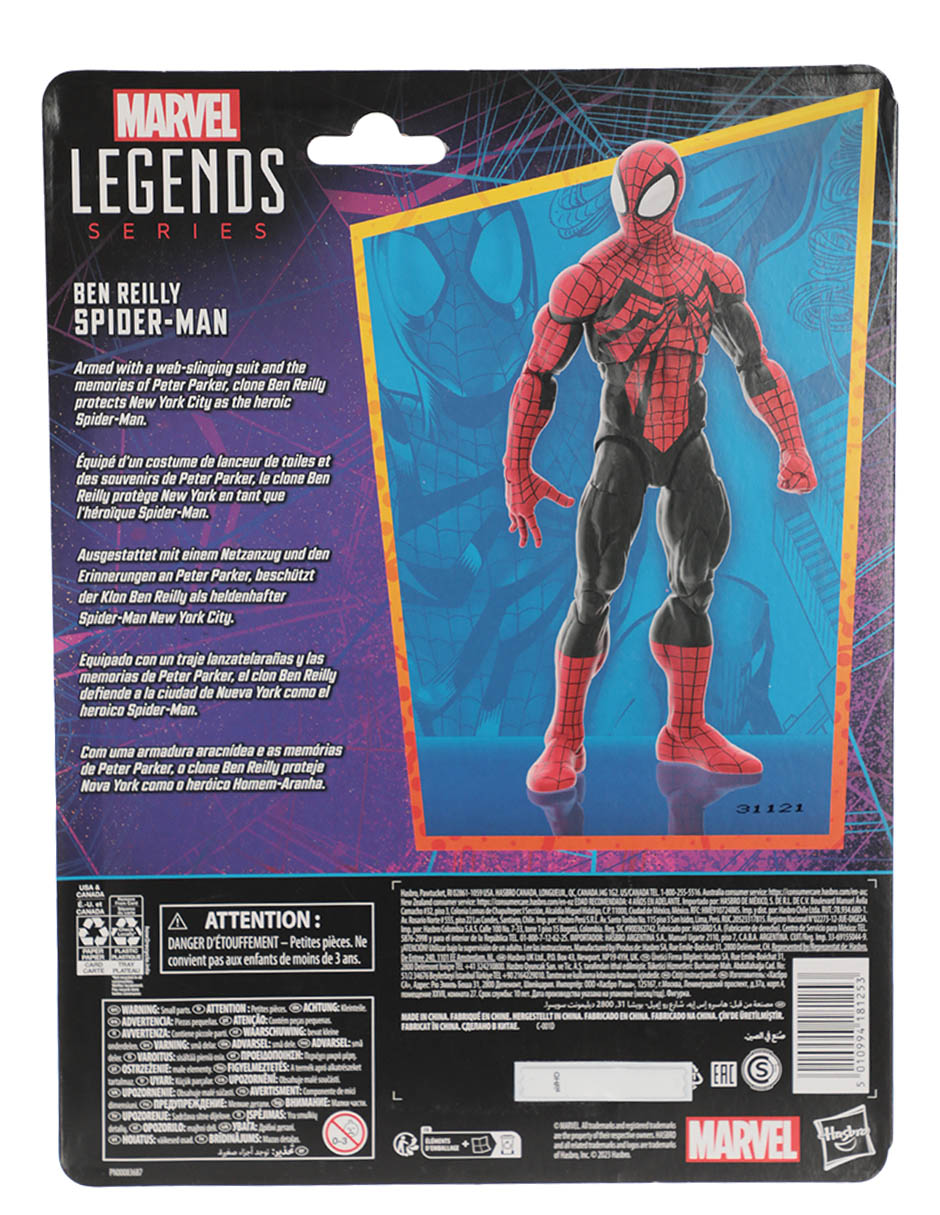Figura de acción articulada Marvel Legends Series Spider-Man Collectors 3