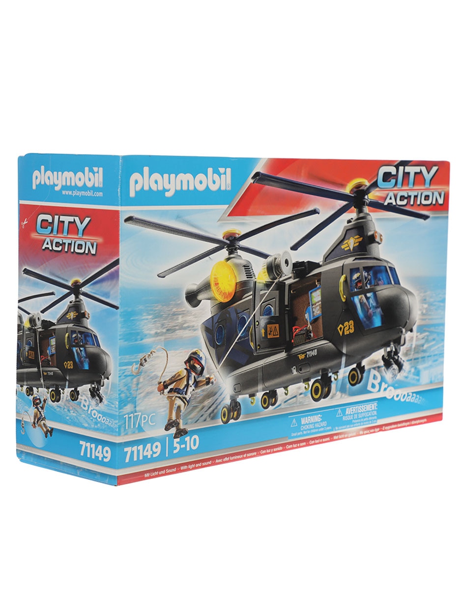 City Action Fuerzas especiales helicóptero banana 71149