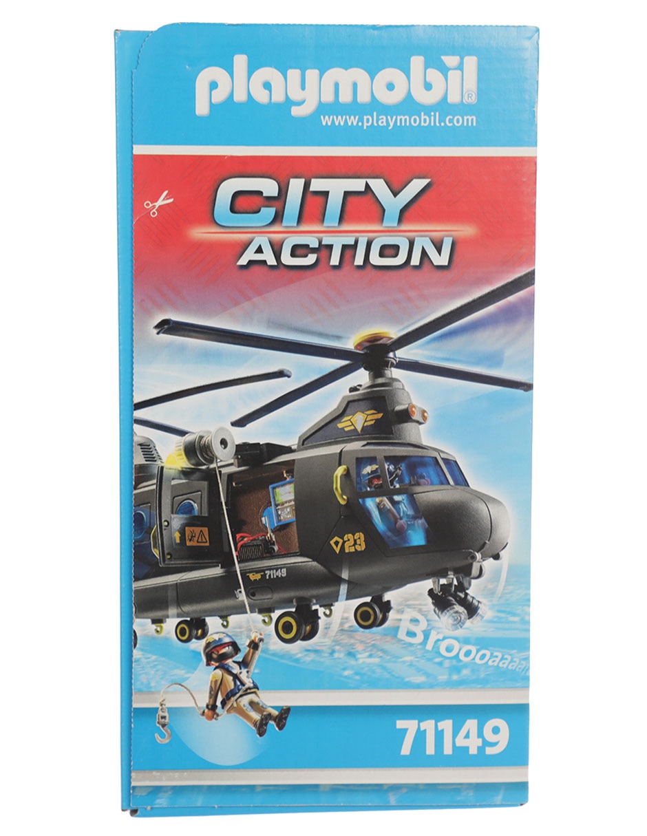City Action Fuerzas especiales helicóptero banana 71149