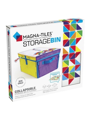 Magna-Tiles Cesta De Almacenaje Y Tapete De Juego 2 En 1 20200 Magna-Tiles
