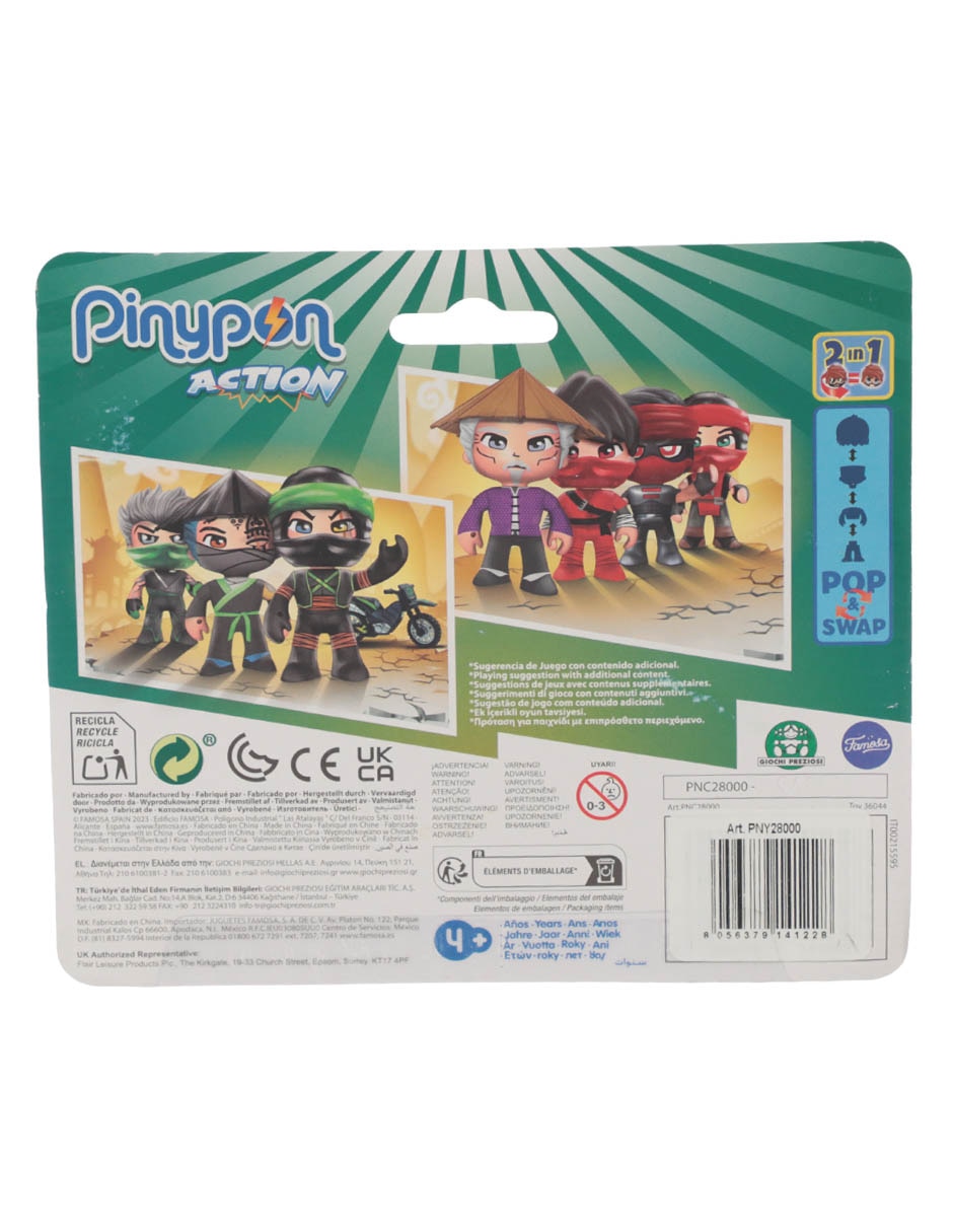Set figuras de acción Action 3