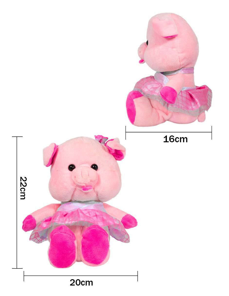 Peluche de Cerdo de 22 cm 6