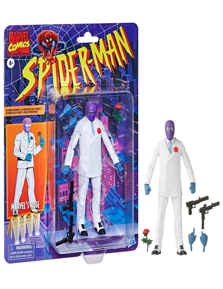Figura de acción articulada Marvel: Spider-Man Rosé legend Hasbro