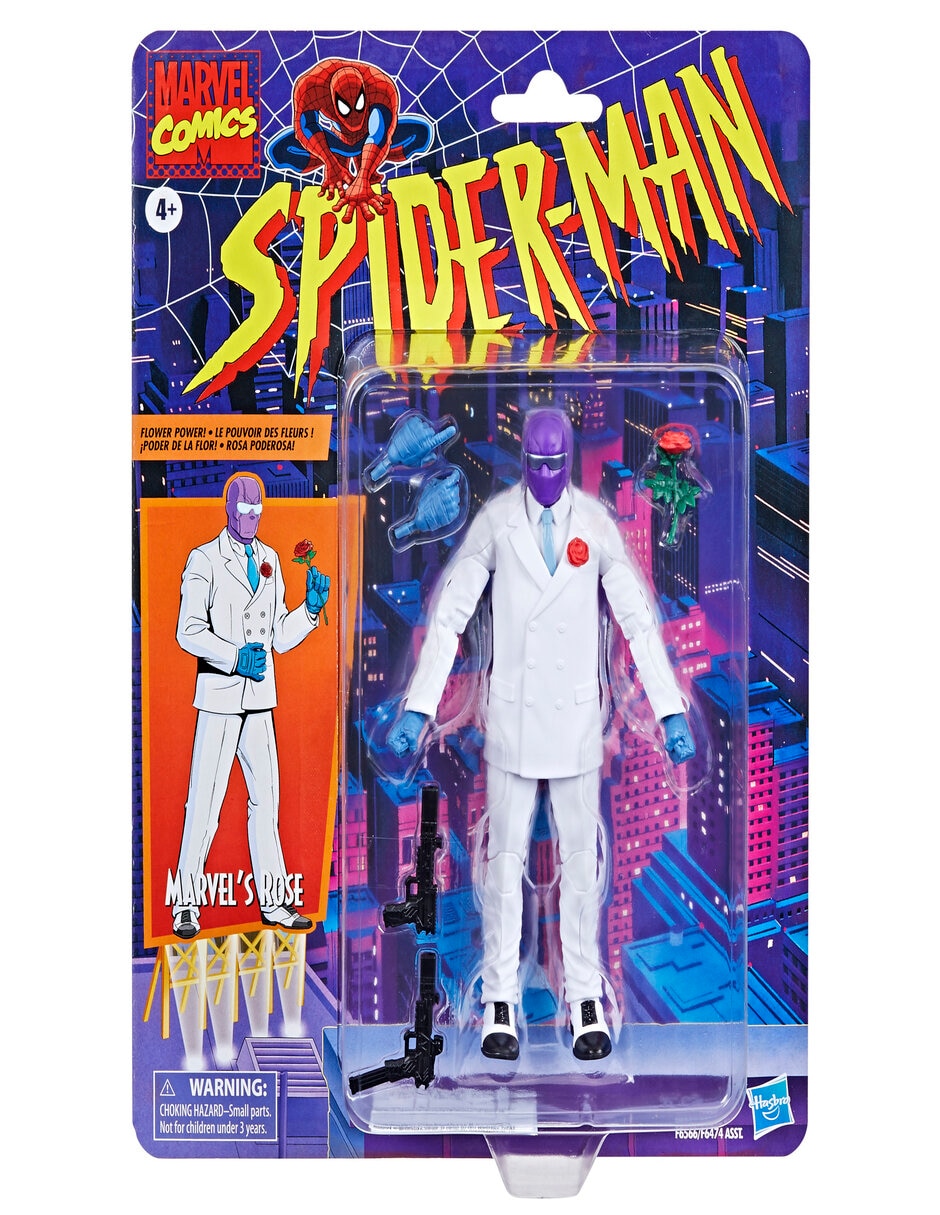 Figura de acción articulada Marvel: Spider-Man Rosé legend Hasbro