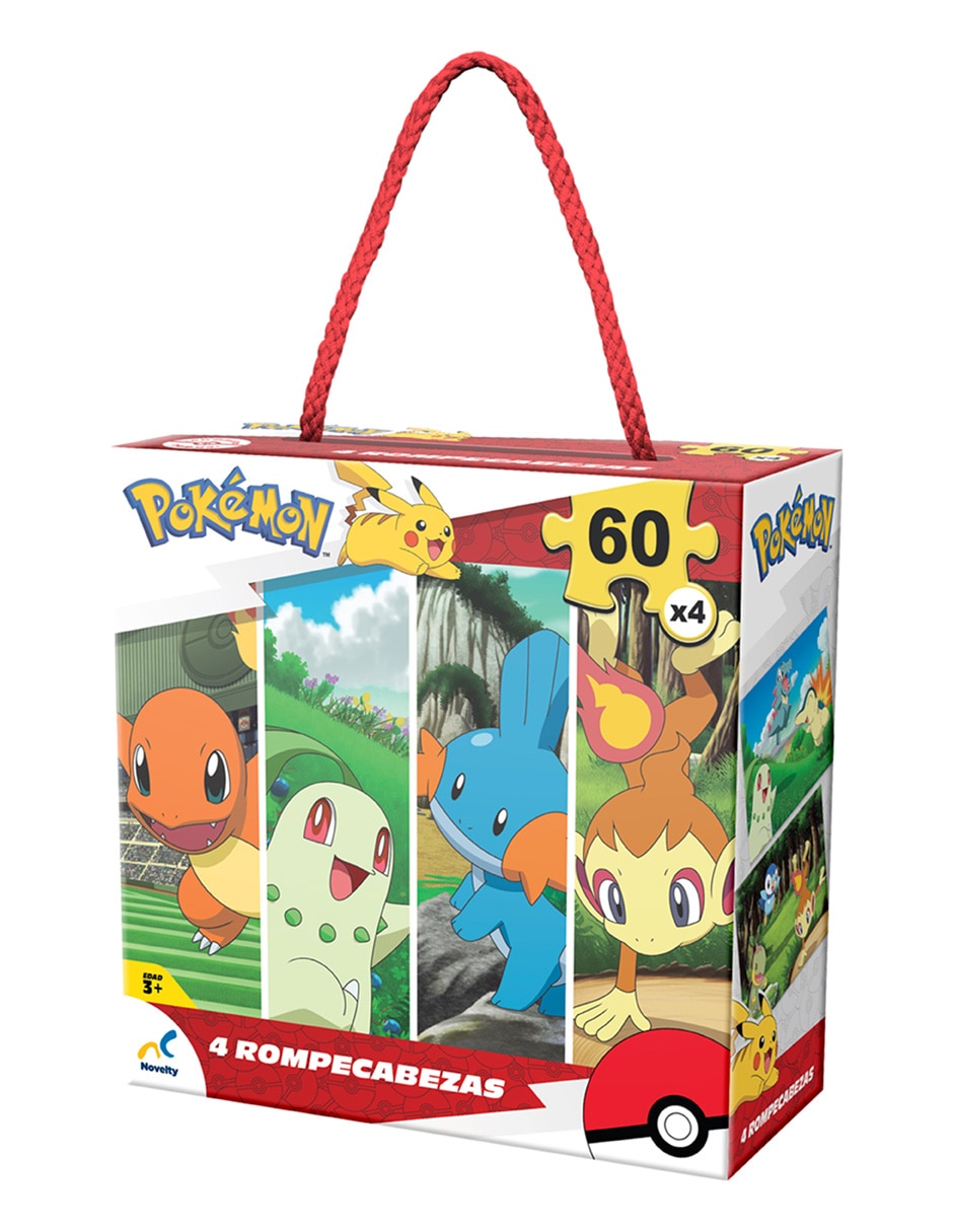 Rompecabezas Pokémon 4 en 1 240 piezas 6