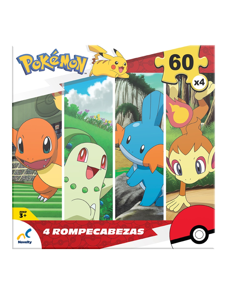 Rompecabezas Pokémon 4 en 1 240 piezas 7