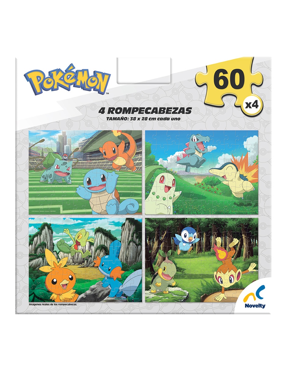 Rompecabezas Pokémon 4 en 1 240 piezas 8