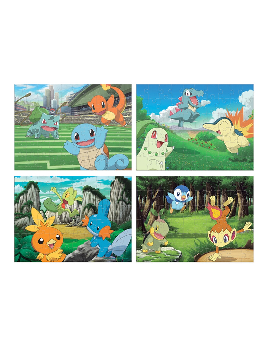 Rompecabezas Pokémon 4 en 1 240 piezas 9