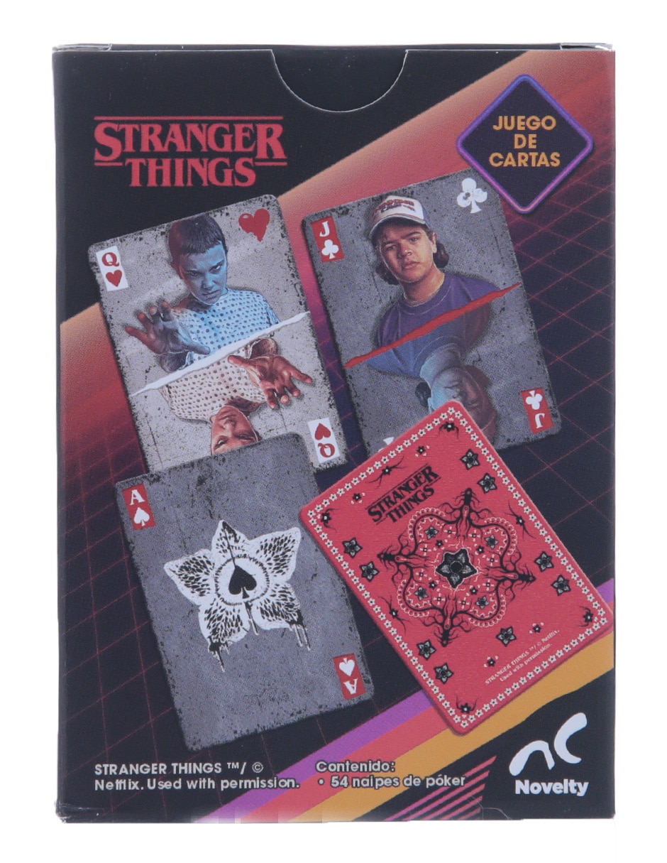 Baraja póker Netflix Stranger Things 3